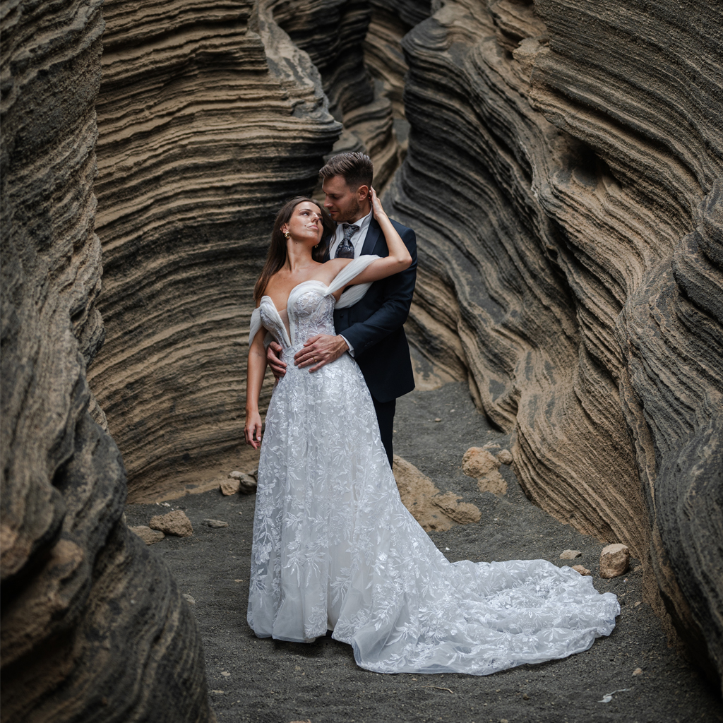 Photograpge de Mariage à lanzarote en espagne laurent souday studio