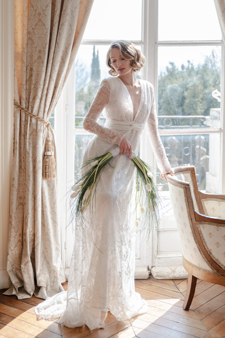 laurent souday studio photographe mariage au chateau du prieuré lieu d'exception bouquet de la mariée de caroll clinard - designer floral
