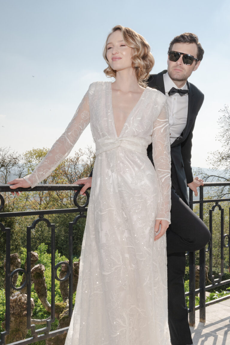 laurent souday studio photographe mariage au chateau du prieuré lieu d'exception sur balcon