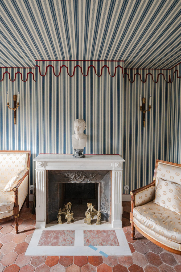 photographe de mariage au pavillon de la muette à st germain en laye visite des chambres