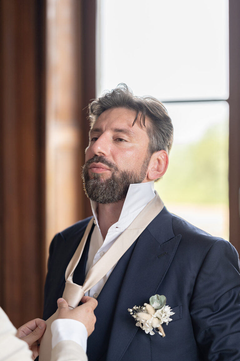 laurent souday studio photographe de mariage au chateau du parc de saint lambert angers chateau de la loire preparatif madeli