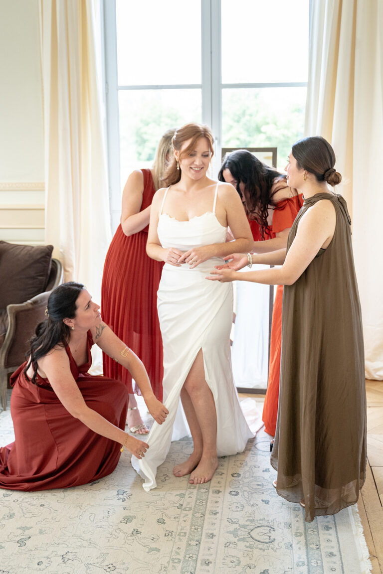 laurent souday studio photographe de mariage au chateau du parc de saint lambert angers chateau de la loire preparatif madeli