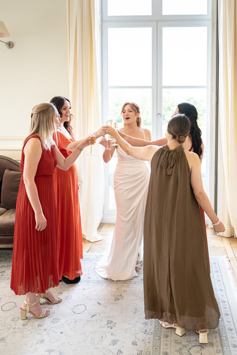 laurent souday studio photographe de mariage au chateau du parc de saint lambert angers chateau de la loire preparatif madeli