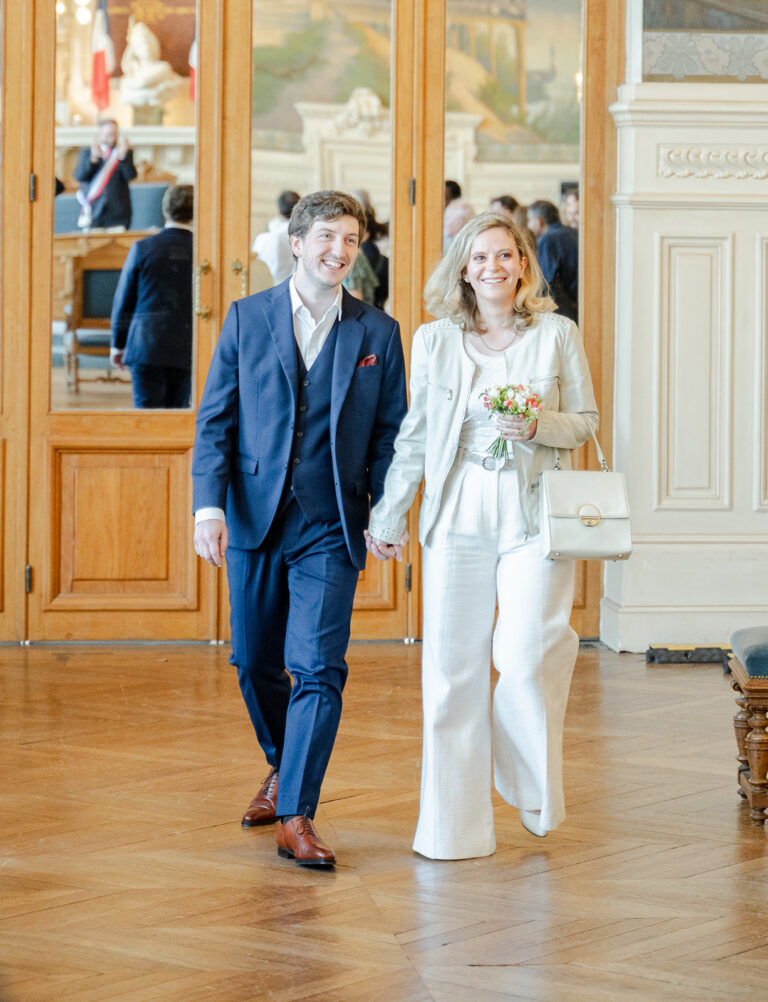 laurent souday studio mariage civile mairie d'asnières sur seine mariage paul et claire