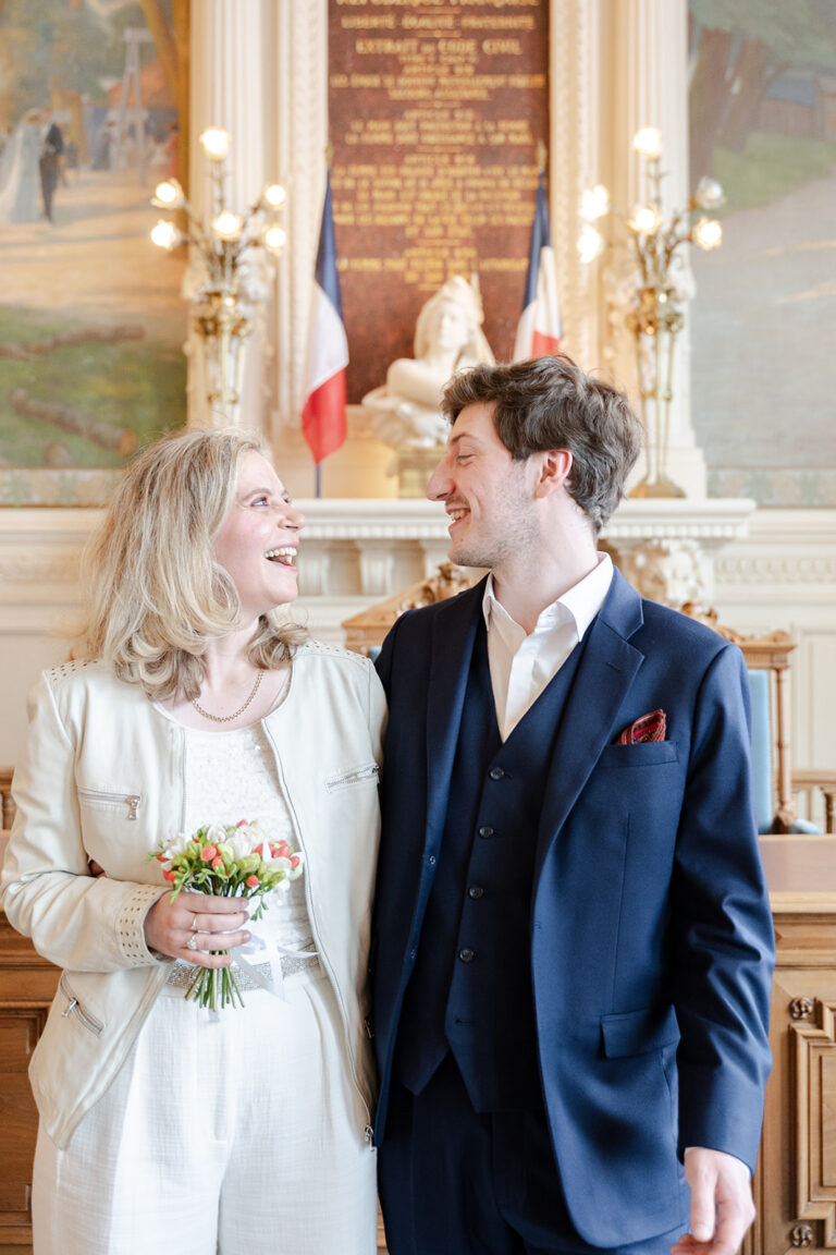 laurent souday studio mariage civile mairie d'asnières sur seine mariage paul et claire