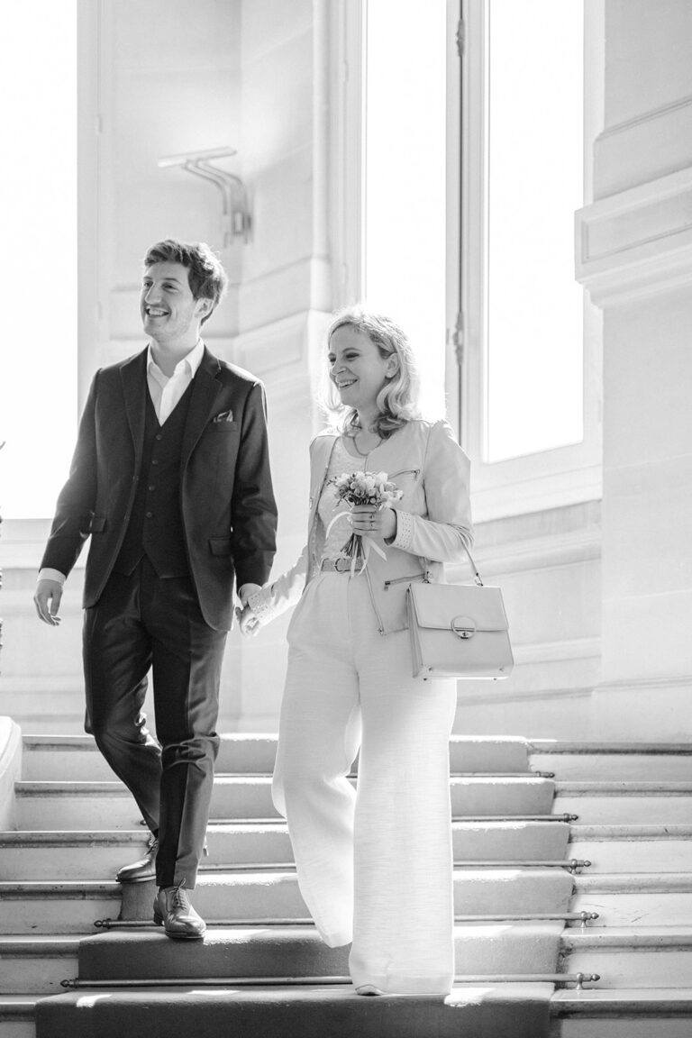 laurent souday studio mariage civile mairie d'asnières sur seine mariage paul et claire