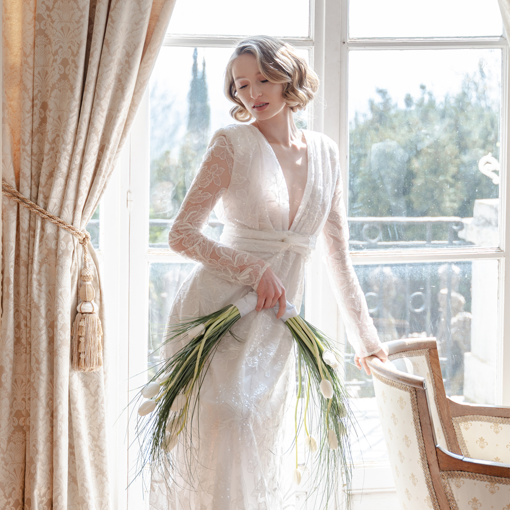 laurent souday studio wedding photographer romantic wedding close to paris