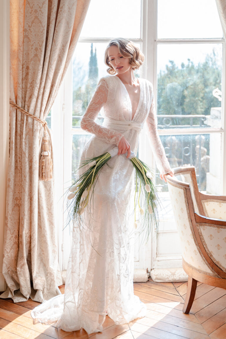 laurent souday studio wedding photographer romantic wedding close to paris