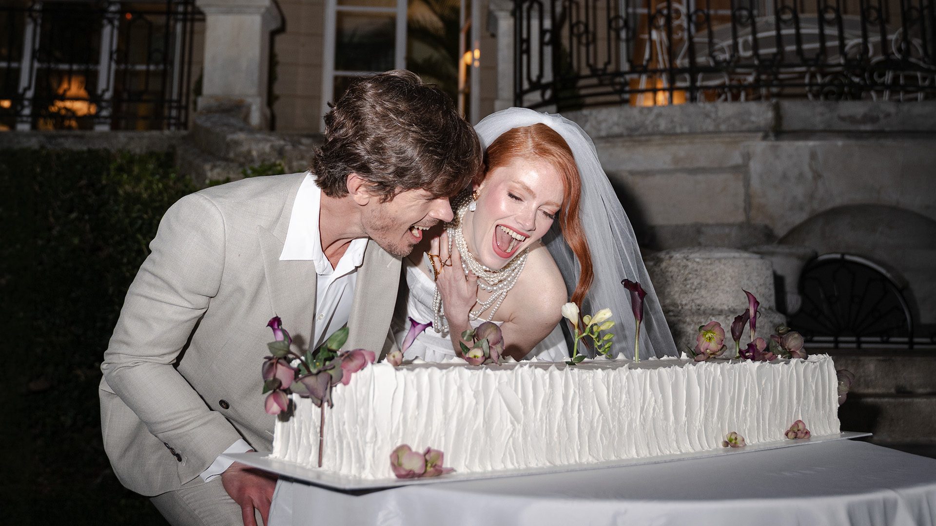 photographe mariage chateau du prieuré wedding cake